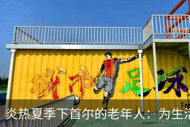 炎热夏季下首尔的老年人：为生活捡废纸的艰辛